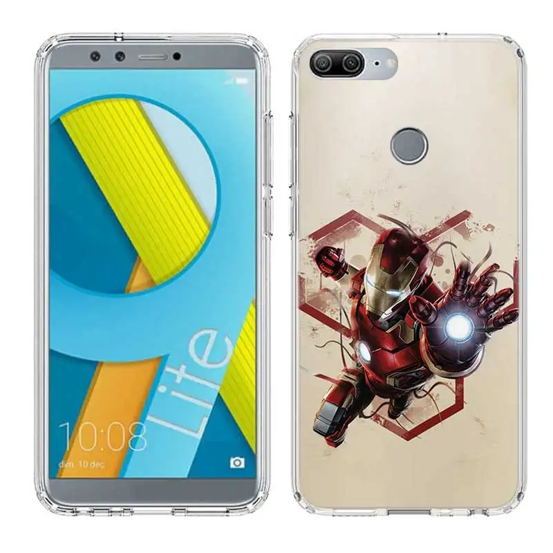 Iiron человек без маска Fundas силиконовый чехол для телефона для huawei Honor 20 Pro 10 9 lite 8X 8A 20i 8C 8 S V20 Y5 Y6 Y7 Y9 крышка - Цвет: NO.9