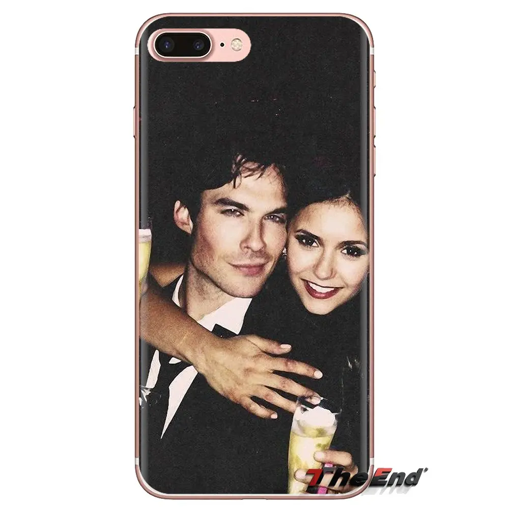 Nina Dobrev Дневники вампира прозрачные мягкие чехлы для Samsung Galaxy A3 A5 A7 A9 A8 Star A6 Plus 2018 2015