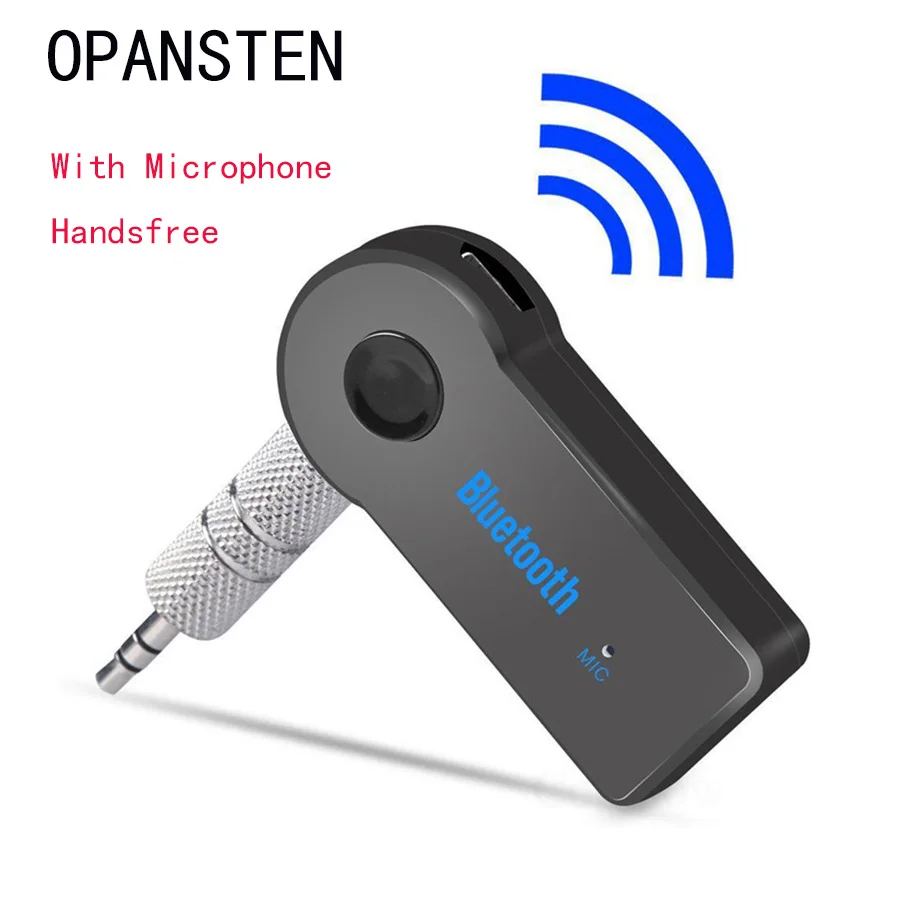 Bluetooth ресивер с разъемом Aux 3 5 мм мини автомобильный аудиоприемник MP3 музыка