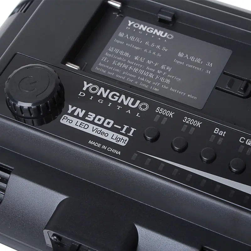 Светодиодный светильник YONGNUO YN300 II YN 300 ll для фото-и видеосъемки Canon Nikon Olympus |