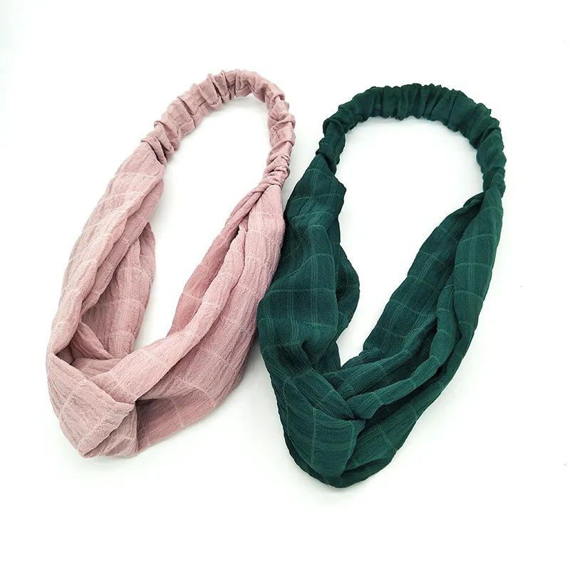 2018 Летняя мода Женский тюрбан для девочек с узлом повязки на голову Обертывающие