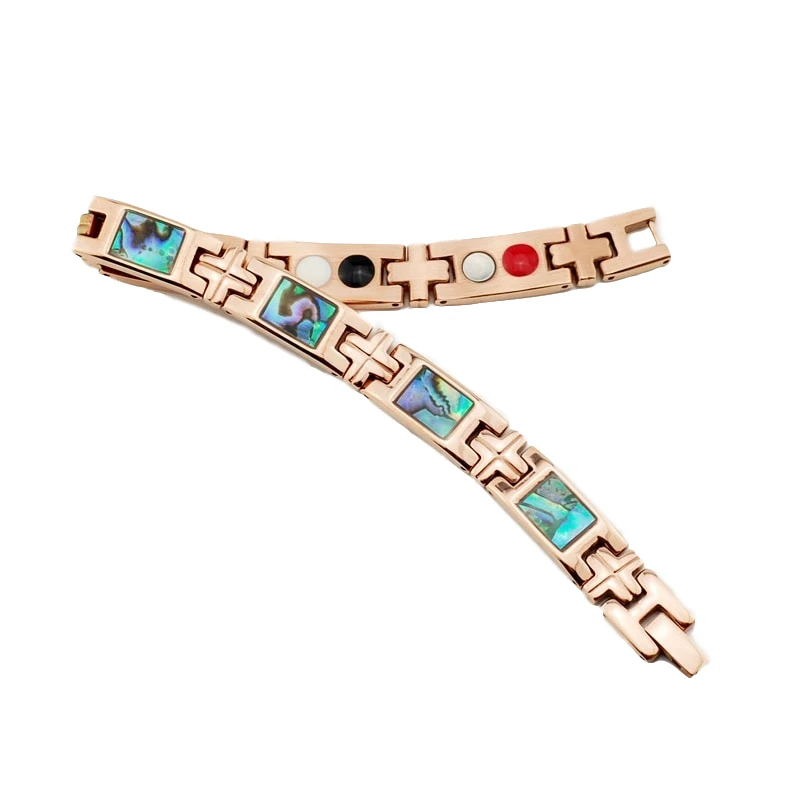 Wollet ювелирный энергетический Цветной корпус Магнитный Германий 5 в 1 элементы