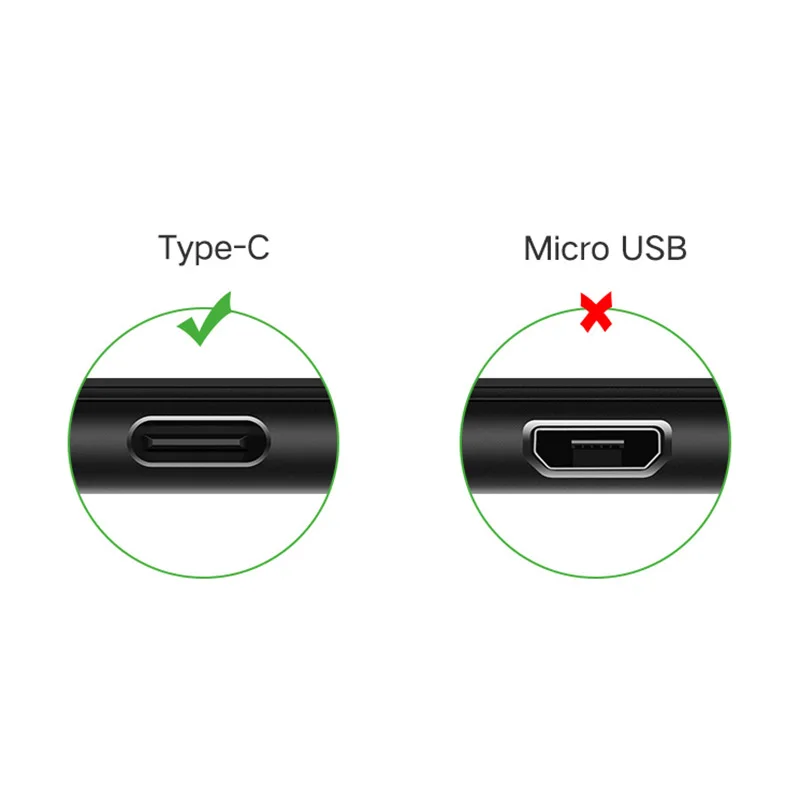 QQQRGB 12 см короткий кабель Type c позолоченный 2A Быстрая зарядка данных Тип C зарядное