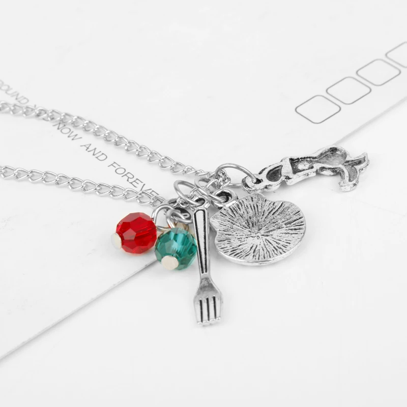 Cartoon Anime Jewelry Women Choker Necklace Crystal Beads Pendants Charms (DROP SHIPPING) | Украшения и аксессуары