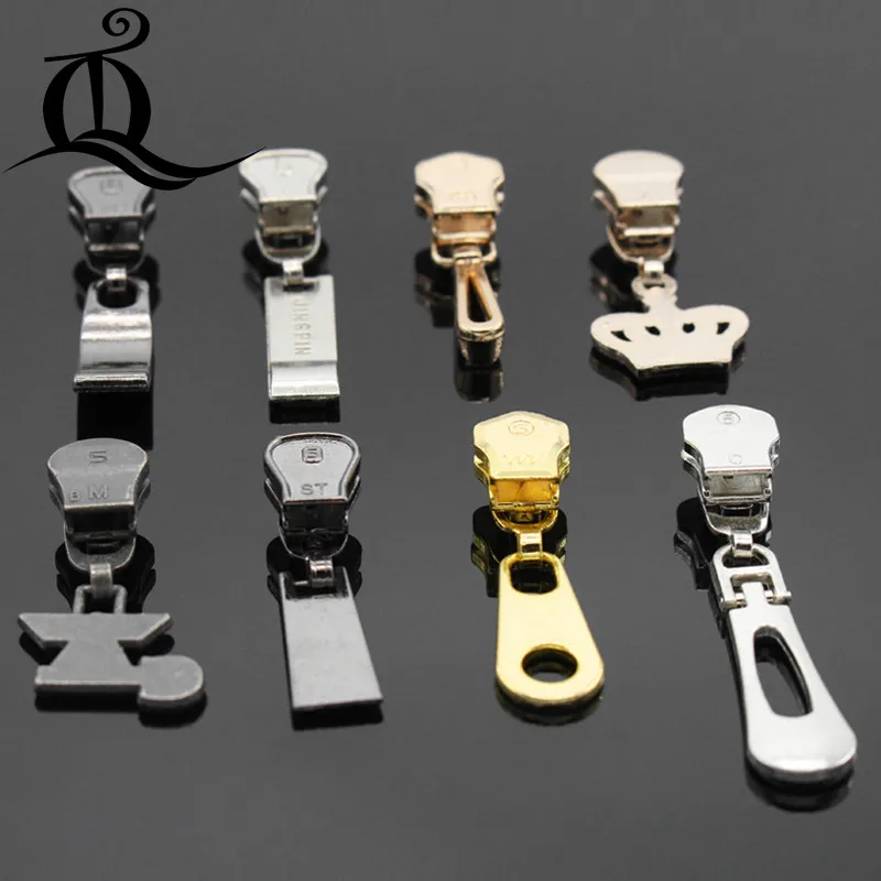 5 # оптовая продажа 10 шт. металлические застежки молнии для