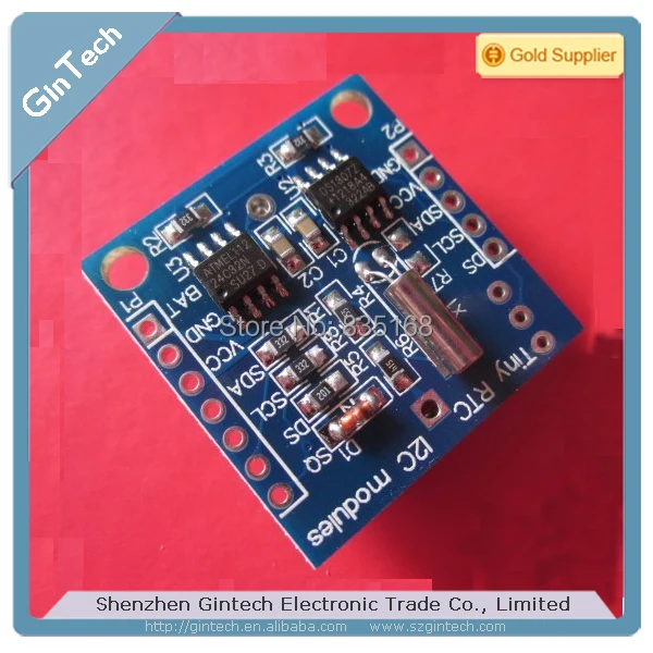 Тактовый модуль I2C RTC DS1307 AT24C32 в режиме реального времени для Arduino tiny 51 AVR ARM PIC 10