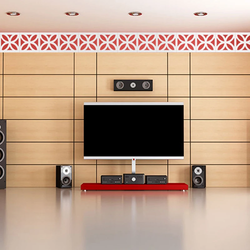 10 шт. простая Настенная Наклейка клейкая мебельная пленка квадратный домашний