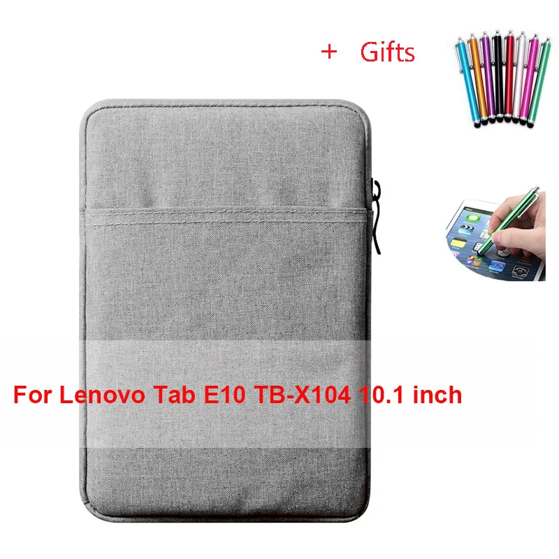 For Lenovo Tab E10 Чехол для планшета lenovo Tab E10 10,1 Tab2 A10 A10-70L 70LC TB-X104 Tab 2 A10-30 TAB 10 Tab3 крышка из закаленного стекла+ ручка - Цвет: For Lenovo Tab E10