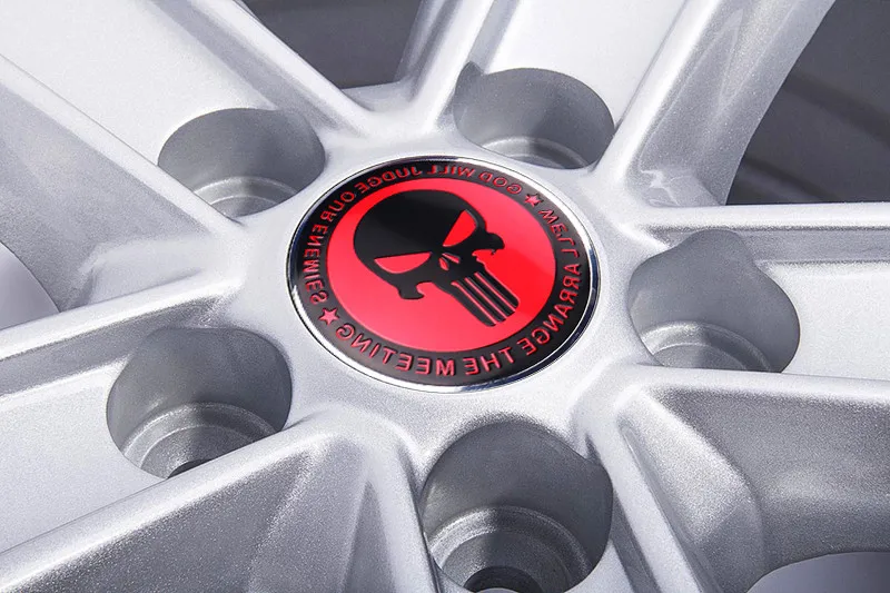 4 шт. 56 мм Центральная втулка колеса автомобиля колпачки алюминиевый Каратель