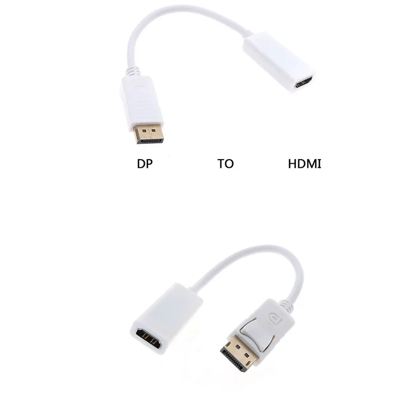 Активный DP Дисплей порт мужской к HDMI 1 4 Женский Кабель адаптер 1080P Порт Шнур
