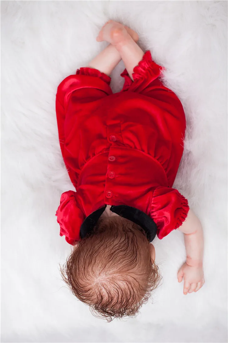 Boneca De Bebe Recem Nascido De Silicone Macio De 50cm Como Bebe Realista Presente De Aniversario De Menina Brinquedos Boneca Renascida De Alta Qualidade 21 Off