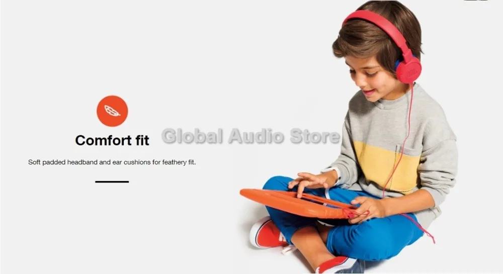 Проводные наушники JBL JR300, эксклюзивная гарнитура с технологией безопасного звука, наушники для обучения детей