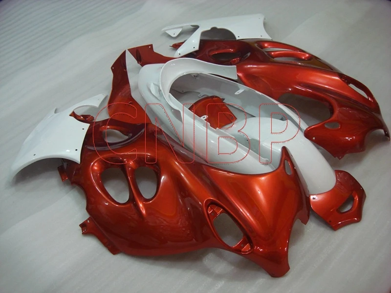 Кузов GSX 750 1998 2006 Катана оранжевый бело золотые обтекатель GSX750 00 01 набор для всего