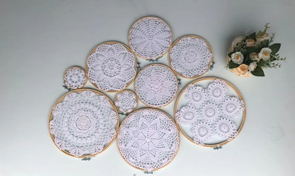1 комплект DIY гобелен настенный кружевной Ловец снов набор свадебные фоновые декорации мексиканские вечерние украшения Бохо настенный