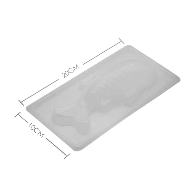 Новая пластиковая 3D форма Koi Fish для шоколадного торта желе ручной работы формочка