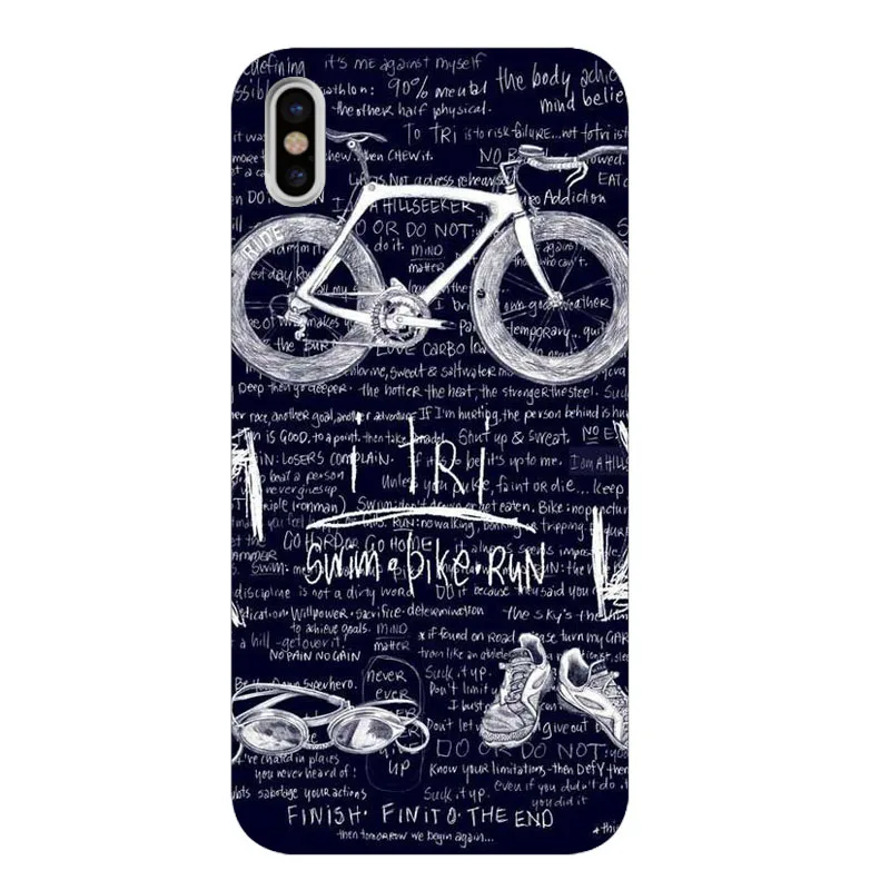 Ironman Triathlon Logo Cover мягкий силиконовый высококачественный чехол для телефона iphone 6 6S
