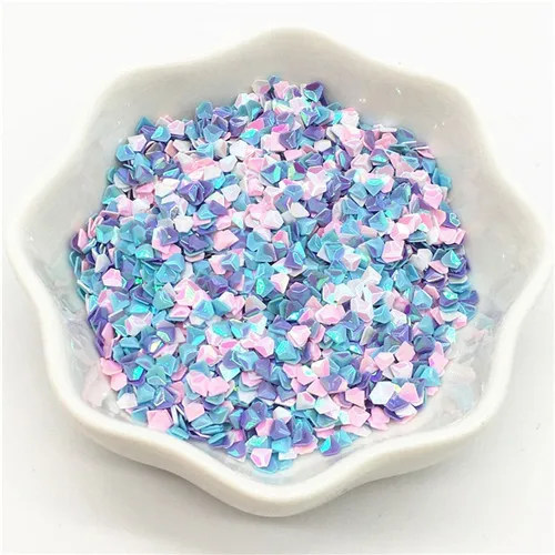 Diamond WHPUPKBU 10 г Луна Звезда точка цветок амулеты блестка для ногтей 1-5 мм розовый синий белый фиолетовый микс свободные блестки для девочек DIY ремесло ногтей аксессуары - Цвет: Diamond WHPUPKBU