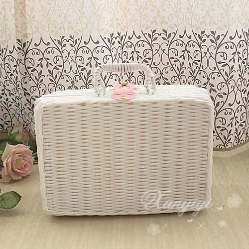 Соломенные сумки 2018 женские Винтажные белые сумки-тоут летняя плетеная Пляжная