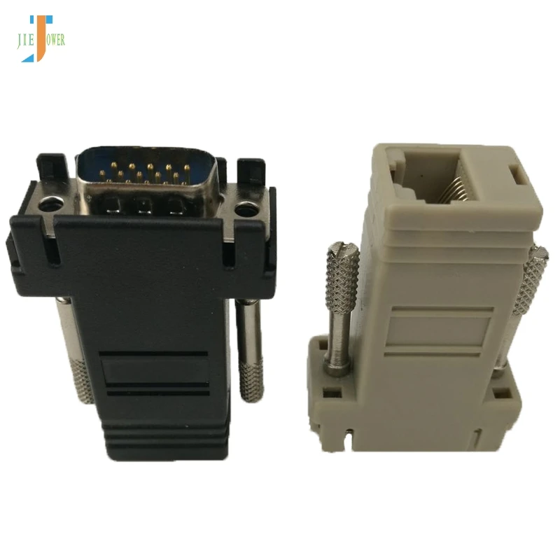 

100 шт./лот, разъем VGA-RJ45, новый удлинитель VGA «мама» для Lan Cat5 Cat5e RJ45 Ethernet «мама», адаптер