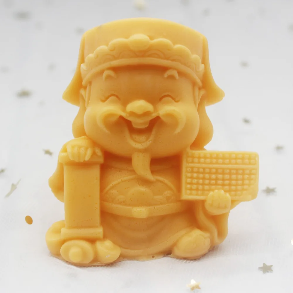 

Abacus God of Wealth DIY chocolate hand soap candle mold Silicon gel mold cake mold C1278