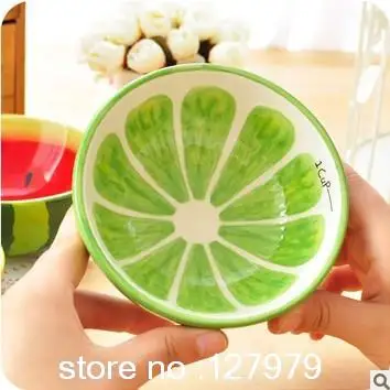 Распродажа! Креативная миска Красивая Ручная роспись фруктовая керамическая для