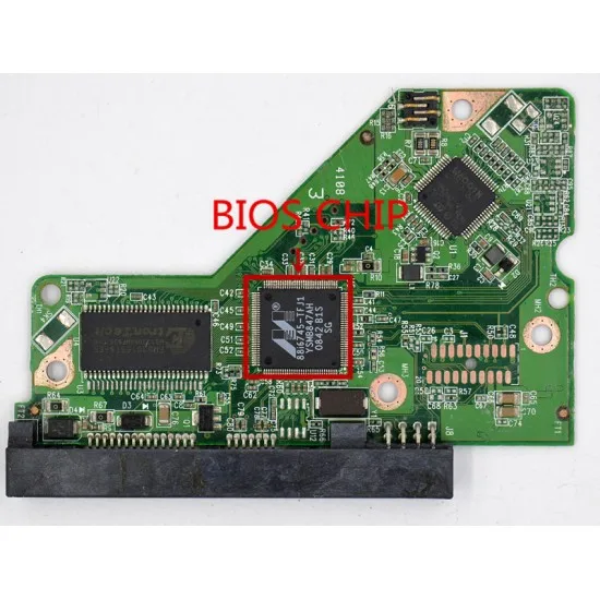 Бесплатная доставка HDD ПЕЧАТНОЙ ПЛАТЫ для Western Digital/Логика Совета 2060 701552 003 REV A/2061 G00/WD1600AAJS|pcb hdd|pcb western digitalpcb 2 |