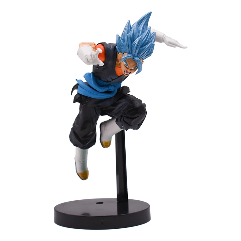 NO BOX 23 см Big Dragon Ball Z синие волосы Вегета мужские шорты для купания в боевом костюме. Фигурка аниме из ПВХ DBZ Коллекция Модель Куклы Игрушки для детей Рождественский подарок - Цвет: NO BOX