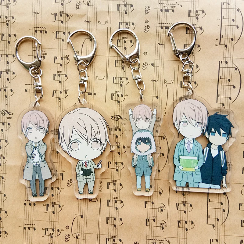 6 см Fujoshi 10 Граф RIHITO рабочий Ver. TSHIROTANI Tadaomi брелок Portachiavi с десятью подсчетами