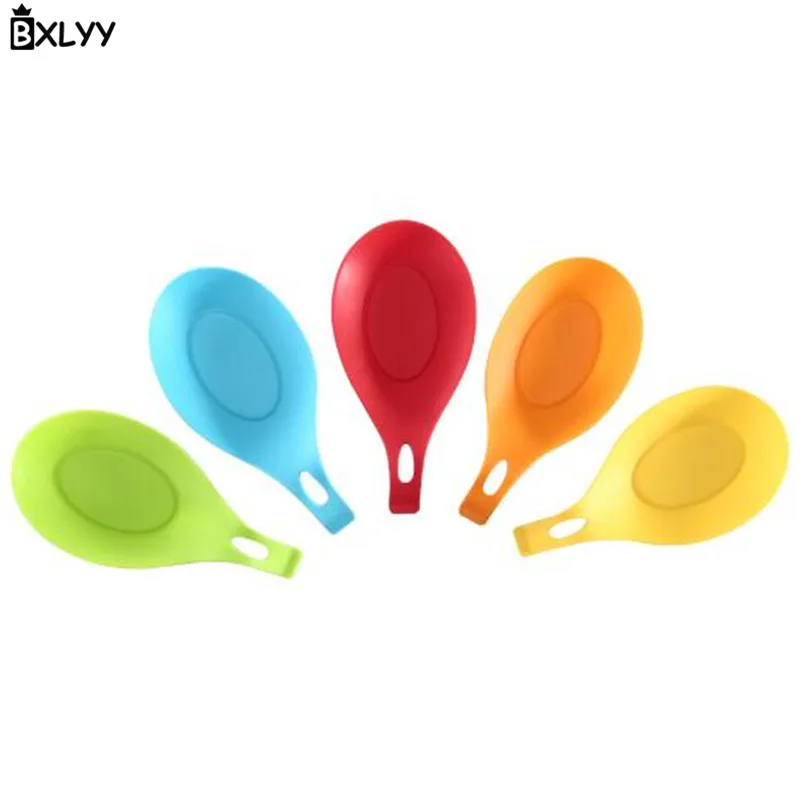 BXLYY Promotion 1pc Silicone Spoon Chopsticks Pad Multi-function Tableware Kitchen Gadget Accessories Baking Pan Knife.7z | Дом и сад