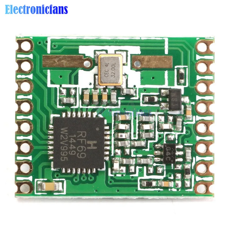 RFM69W RFM69CW RFM69HW 433 МГц 868 радиочастотный беспроводной трансивер модуль датчика