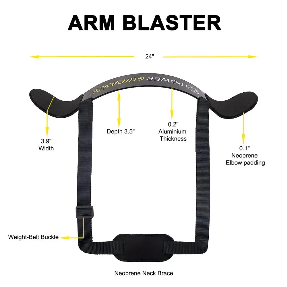 Arm Blaster для велосипедных локонов фитнес рука Премиум класс велосипедный