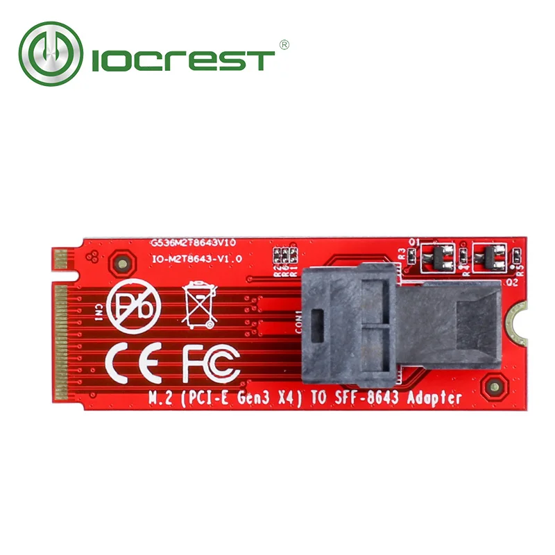 Бесплатная доставка PCIe U.2 SFF 8639 для M.2 M ключ NVMe адаптер карт мини САС к m с