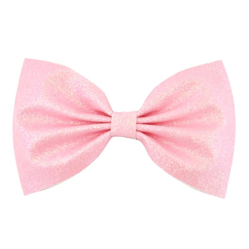 Заколки для волос девочек-подростков 4 5 дюйма из блестящей кожи | Аксессуары