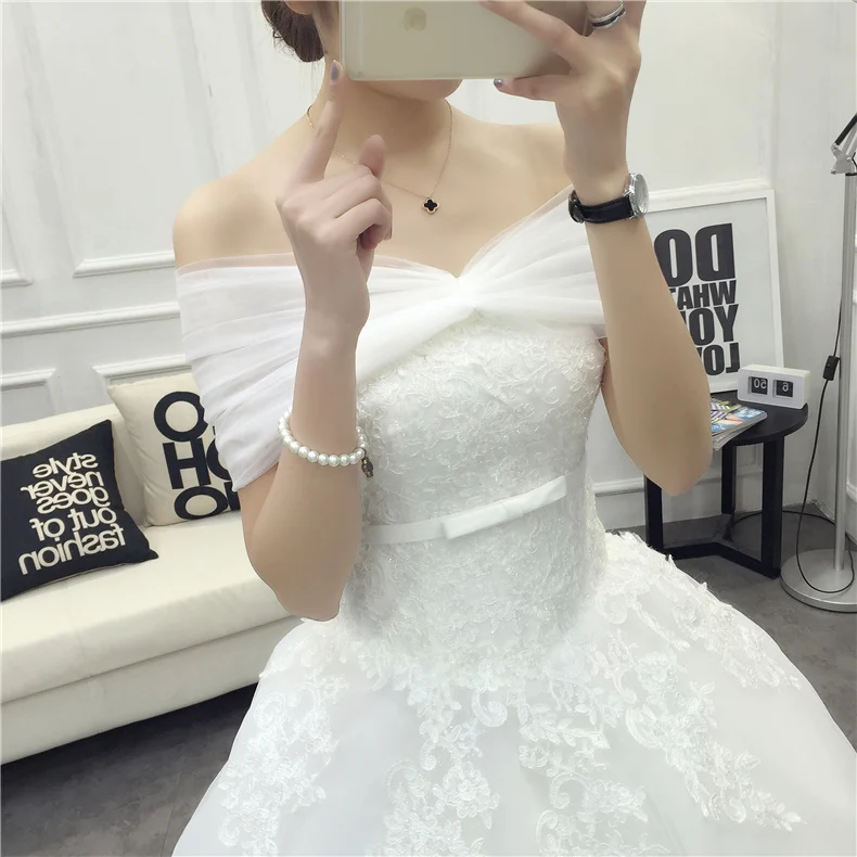 Свадебная накидка для невесты модная двухслойная Мягкая сетчатая кружевная