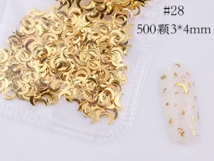 style 28 31 стиль выбор Nail наклепки 1 сумка металлический сплав для маникюра искусство украшения 3D Блестки для маникюра наклейки с животными украшения ногтей прелести - Цвет: style 28