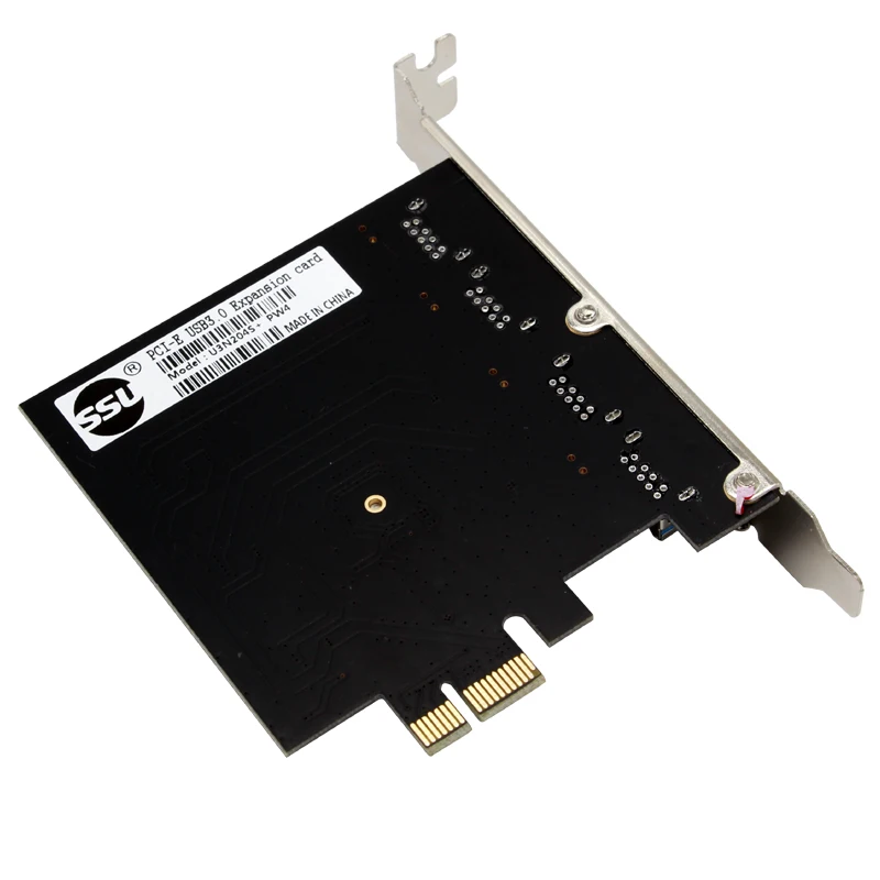 Суперскоростная Плата расширения PCI E Express с 4 портами s USB 3 0 5 Гбит/с контроллер для