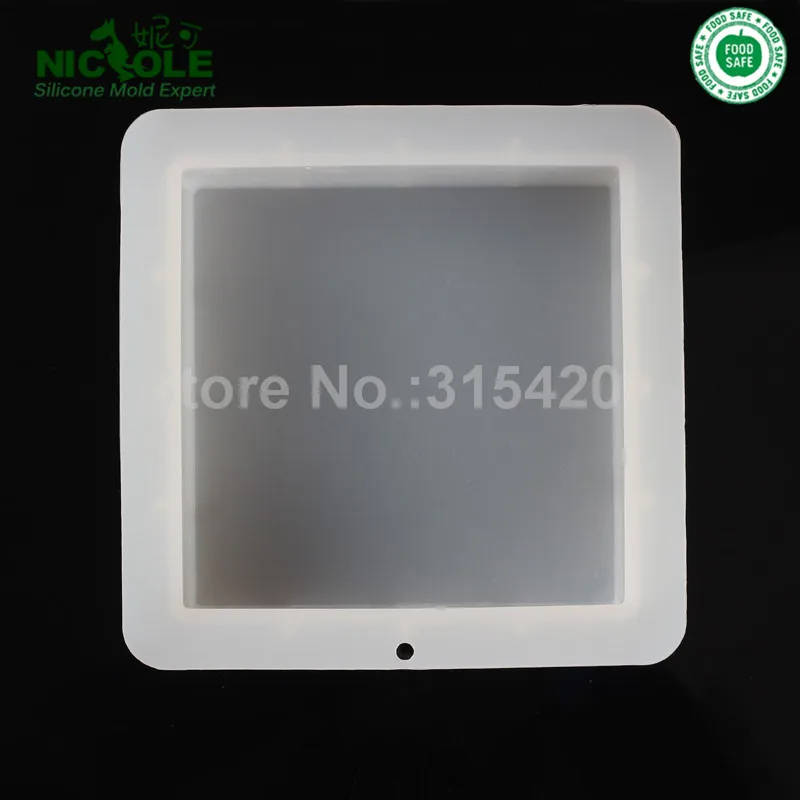 Nicole Square силиконовые формы для мыла вихревые Linner квадратные пользовательские