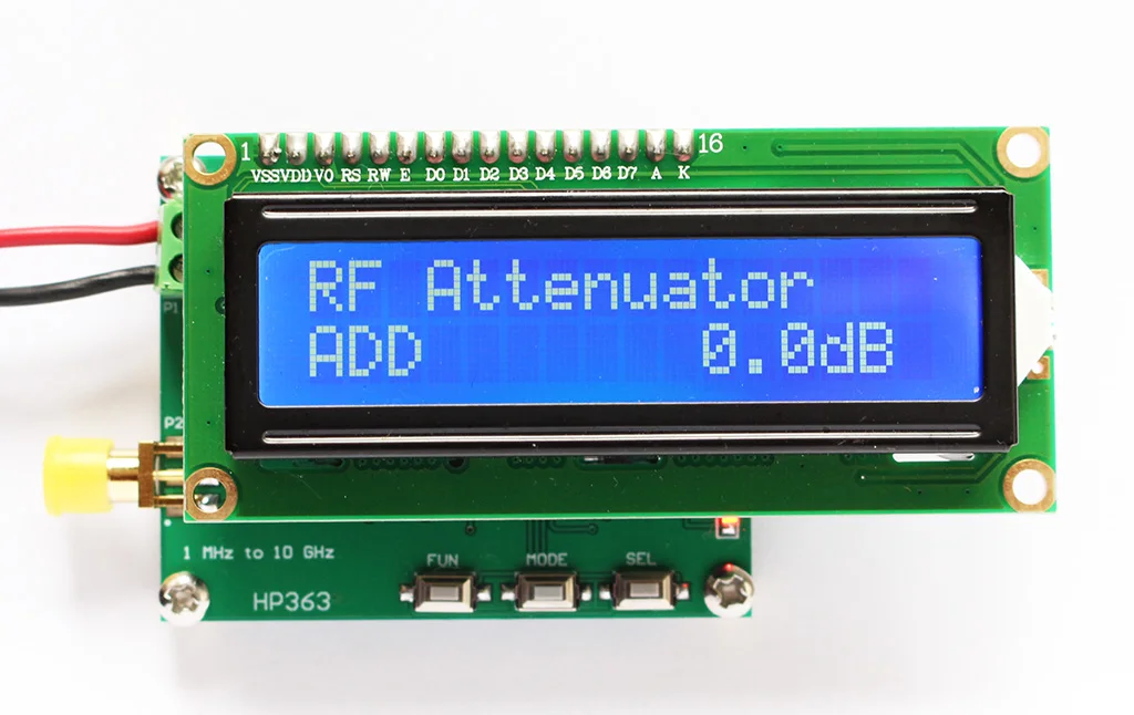 Radio Frequency Power Meter 1 MHz~10 GHz-50~0 DBm Can Set Attenuation Value | Бытовая техника
