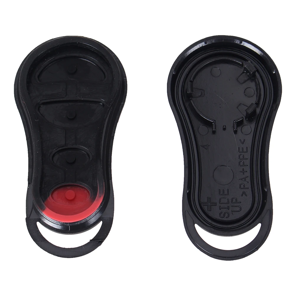DANDKEY 10x Дистанционный Ключ заготовка чехол Fob 4 кнопки для Chrysler/Jeep Liberty Dodge Stratus Viper
