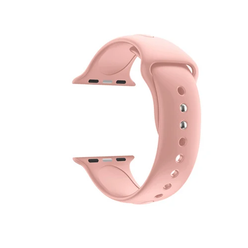 22 Хохлатый силиконовый ремешок для часов для apple watch 3/2/1 42 мм/38 мм Iwatch браслет наручный ремень резиновый сменный ремешок для часов - Цвет ремешка: 22