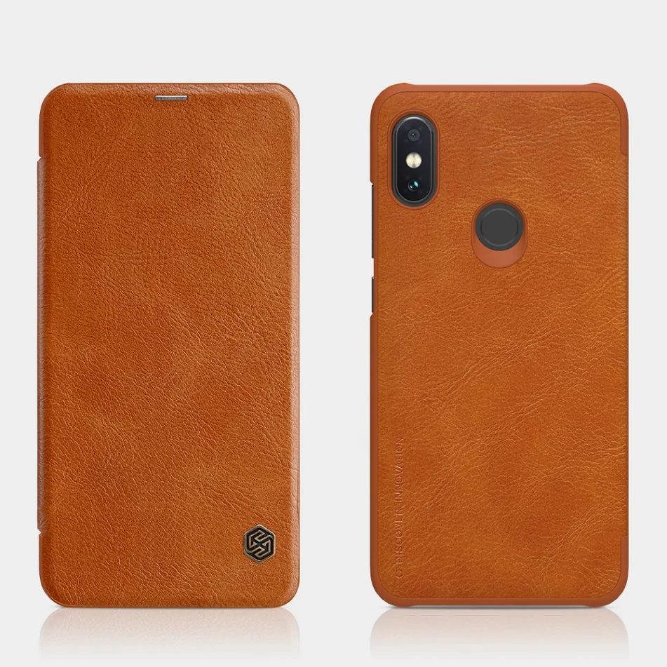 Чехол для Redmi note 6 pro 26 '' NILLKIN винтажный Qin откидной кошелек искусственная кожа