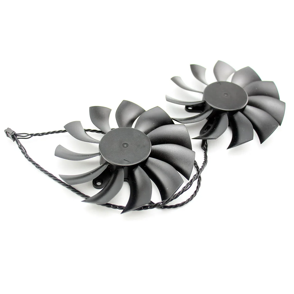 Бесплатная доставка 2 шт./лот PLA09215B12H 4Pin VGA кулер для видеокарты EVGA GTX970 ACX2.0