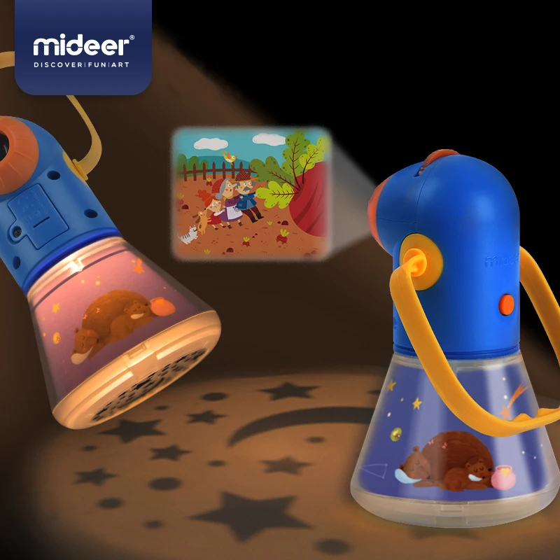 

MiDeer Upgrade Kids Storybook Torch children multi-function story projector starry sky sleep light baby toy night light 3Y+