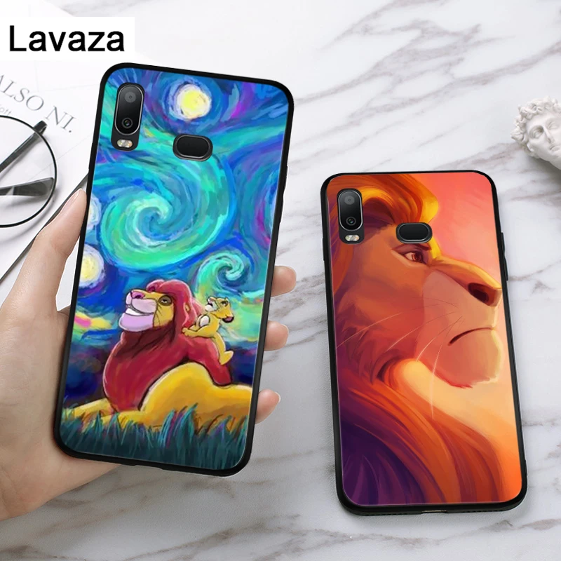 Мультяшный фильм лев Король силиконовый чехол для Samsung A2 Core A3 A5 A6 Plus A7 A8 A9 A10 A30 A50 A60