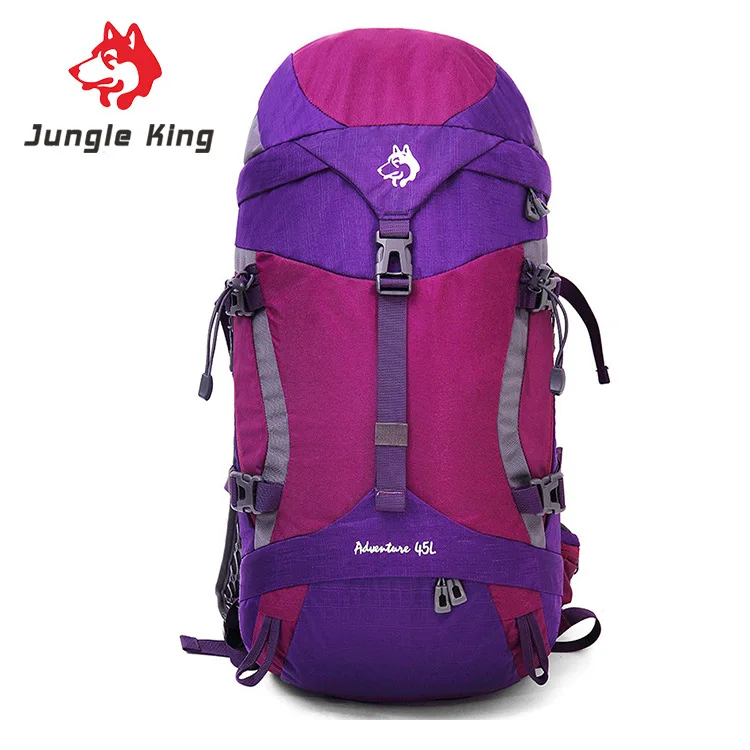 JungleKing 2017 new men and women sports and leisure bags 45L outdoor mountaineering bags outdoor camping backpacks shoulder bag