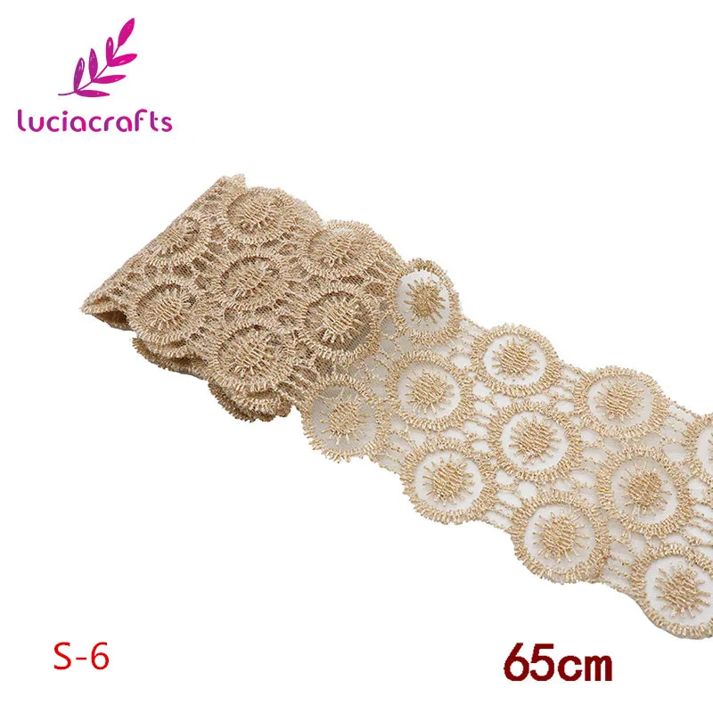 Lucia crafts, 12 см, 1 год/Лот, ручная работа, нить, вышивка, кружево, отделка, пэчворк, сделай сам, куклы, швейная одежда, аксессуары, R0206 - Цвет: S6