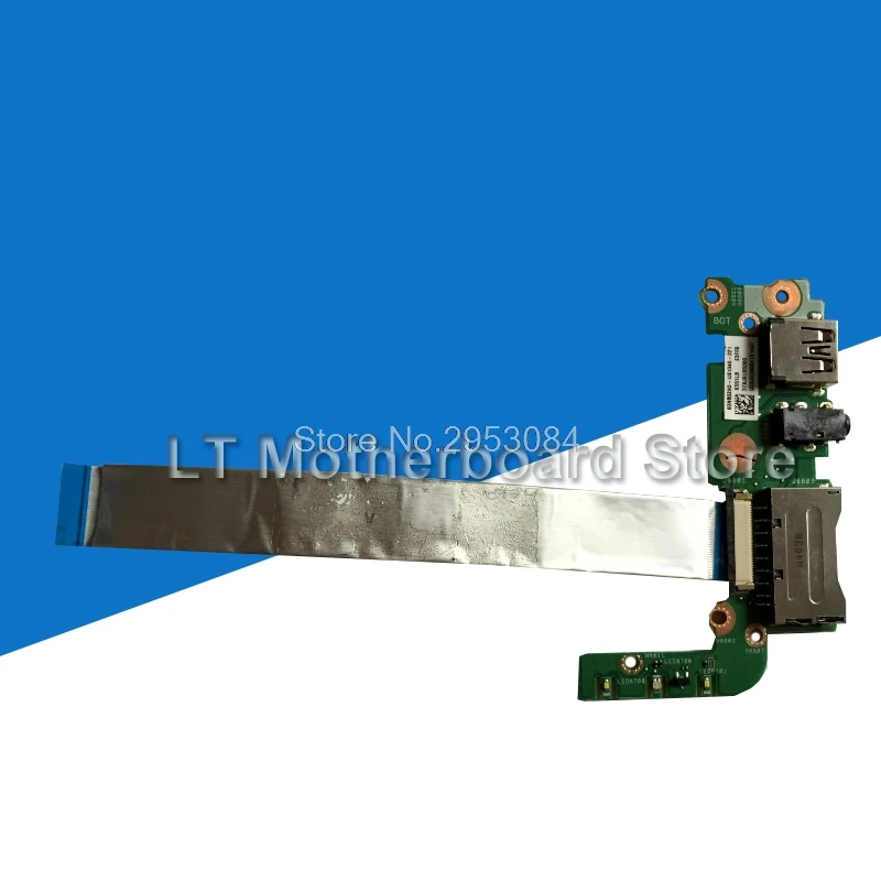 USB IO Плата с кабелем для For Asus S551LA V551L ноутбук аудио интерфейс плата считыватель