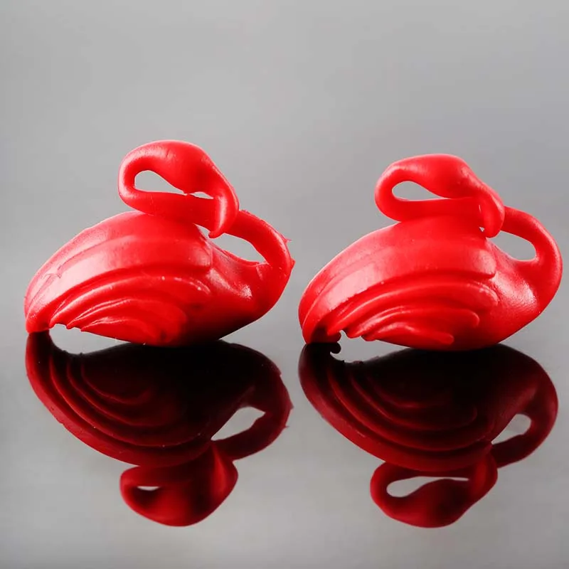 3D Фламинго Форма силиконовая форма Шоколадное Мыло Gumpaste желе Пресс-формы для выпечки инструменты для украшения тортов из мастики