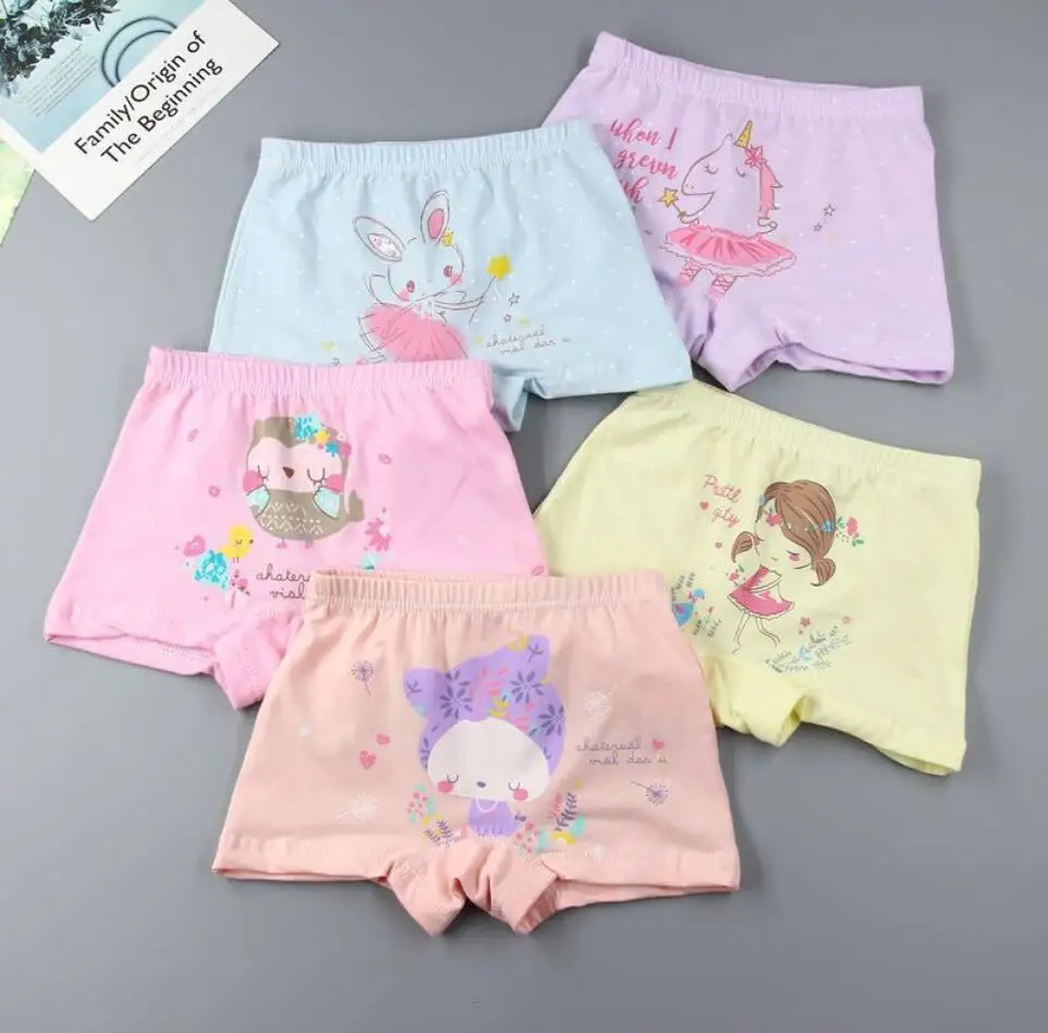 5 шт. в комплекте детское нижнее белье с рисунками для маленьких мальчиков