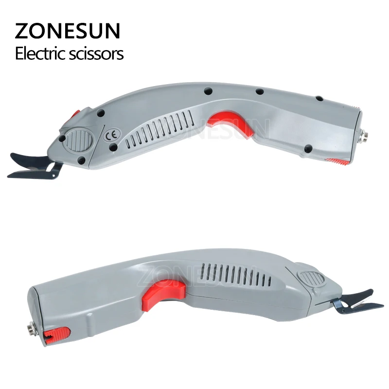 ZONESUN беспроводные электрические ножницы резак резка бумаги Одежда Ткань Текстиль кожаный чемодан багажник Обрезка режущая кромка инструмент